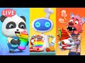 [LIVE] Rainbow Juice Song | Colors Song | Nursery Rhymes & Kids Songs | BabyBus