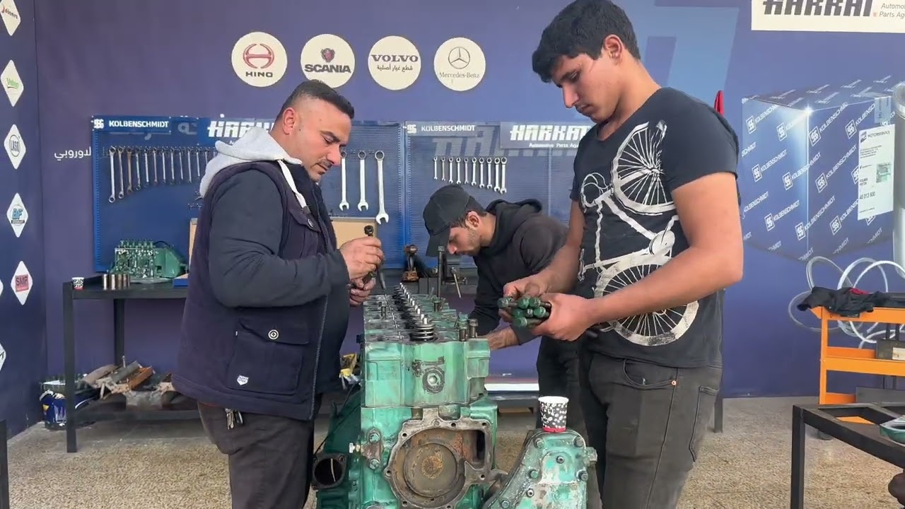 تعمير وتشغيل وشرح عن محرك فولفو F12 حجم 122 مولدة رايمر مع وسام🥈الفيتر 🇮🇶 وشكرا لكم 💐🛠️🪛⚙️🔩🔧💖👌🎥❤️✅