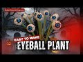 Easy to make Halloween Eyeball plant