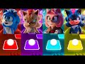 SONIC MOVIE 🔴 SUPER SONIC 🔴 AMY ROSE 🔴 SHADOW 🔴 | Tiles Hop Sedm rush