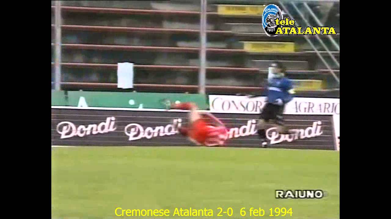 1993 94 22 Cremonese Atalanta 2 0  6 feb 1994