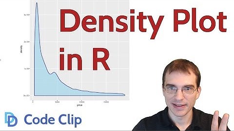 How to Make a Density Plot in R