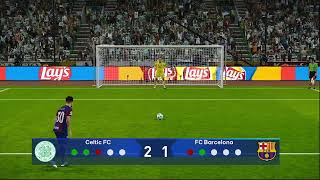 Barça vs Celtic in Final Champions League "Penalty shootout"