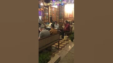 الفنان مجدي حسين امسيه مطعم الاطرقجي 