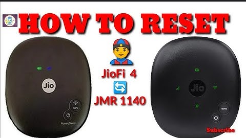 How to Hard Reset JioFi 4 /JMR-1140 #Unitedtech #Hardresetprocess