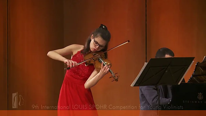 SPOHR Violin Competition: Pauline van der Rest pla...