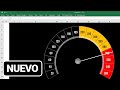 [EXCEL] Como crear un VELOCÍMETRO en EXCEL fácil y sencillo - MÉTODO 2020