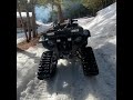 Grizzly 700 on Snow Tracks