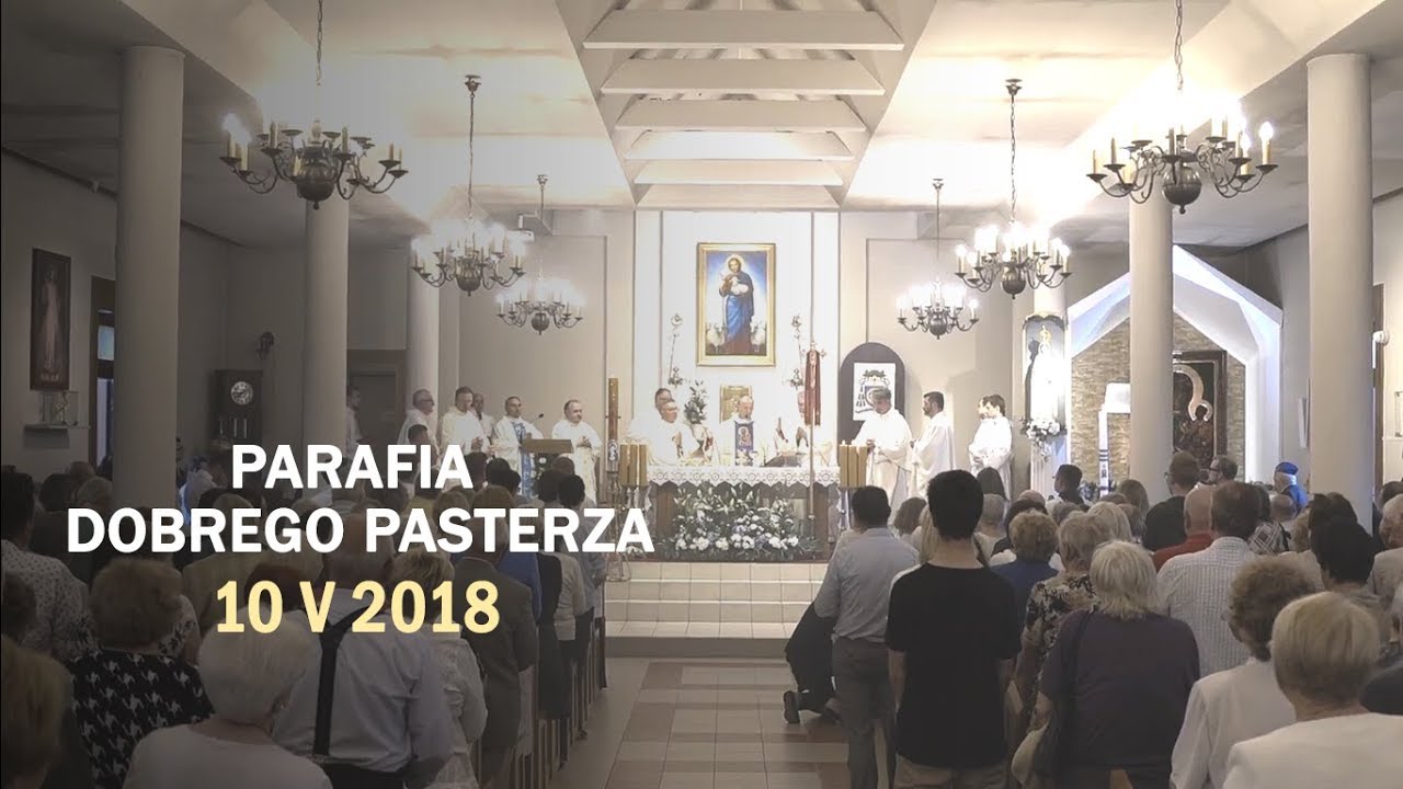 Peregrynacja obrazu MB Częstochowskiej - parafia Dobrego Pasterza w Miedzeszynie (10 V 2018 r.) - YouTube Salve TV