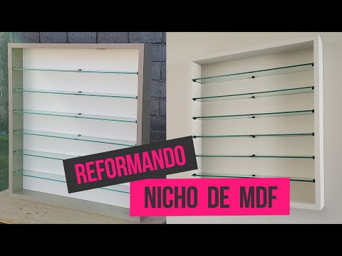 #DIY reformando nicho de MDF com tinta