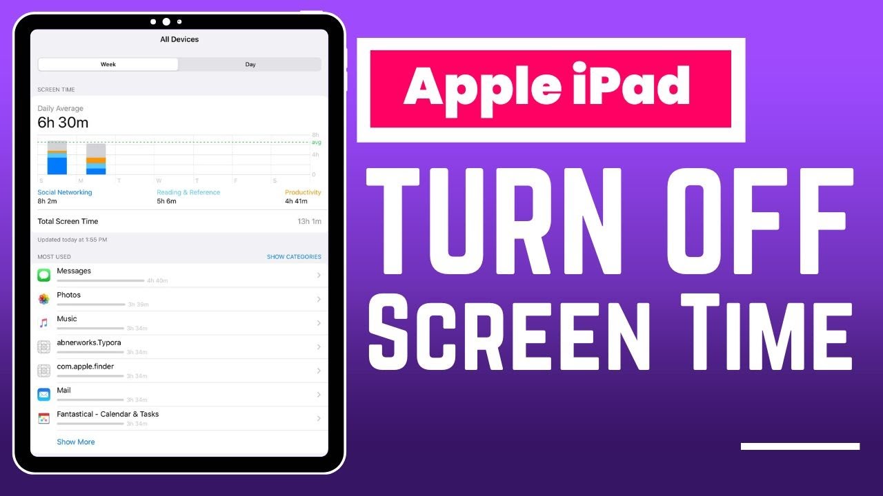 How To Turn Off Screen Time On IPad YouTube