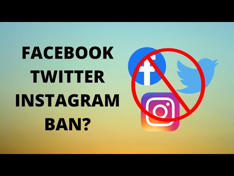 Vídeo: O Twitter e o Facebook estão sendo banidos na Índia?