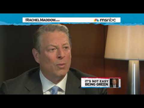 Al Gore on Sen. Lieberman Rachel Maddow