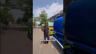 ISI KOLAM PAKAI 15 TON AIR!!!