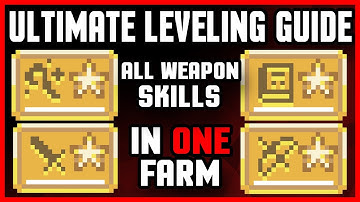 BEST Weapon Skill POWERLEVEL! (4 Skills in 1 Farm)