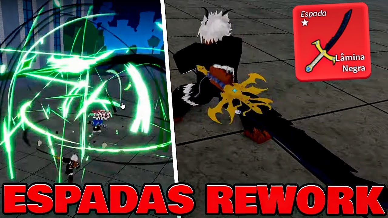 REWORK das ESPADAS! - Blox Fruits Update - Atualização 