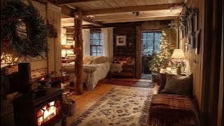 Where the Cabin Kept the Last Light Alive | Fireplace Ambience for Deep Sleep and Winter Nostalgia