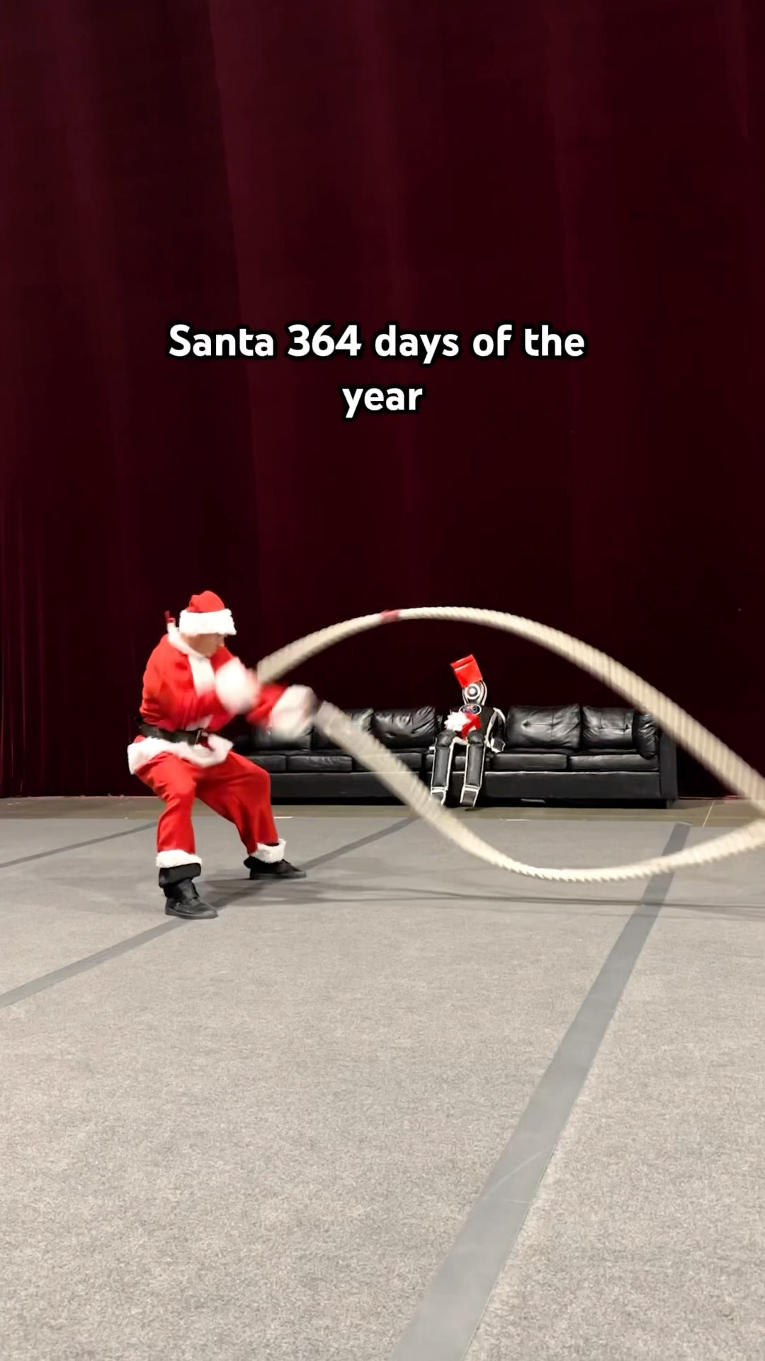 Santa Shows Up Every Day Of The Year ?