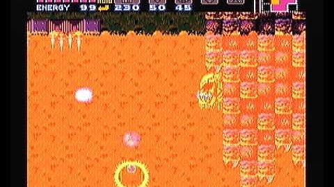 Super Metroid: Bomb Jump Through The Lava Lake