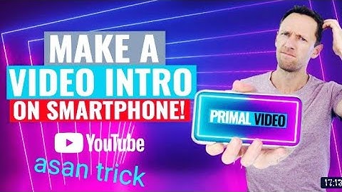 how to make a intro for YouTube        channel  online intro Kaise banaye #viral #video #manitakeyt