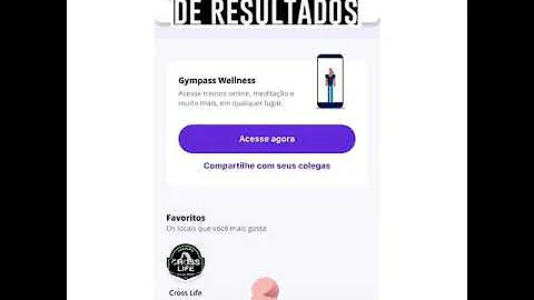 Como funciona aula ao vivo Gympass?