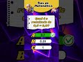 Quizes de Matemática, você consegue resolver?1 #aprender #conhecimento #educação #quiz #matemática