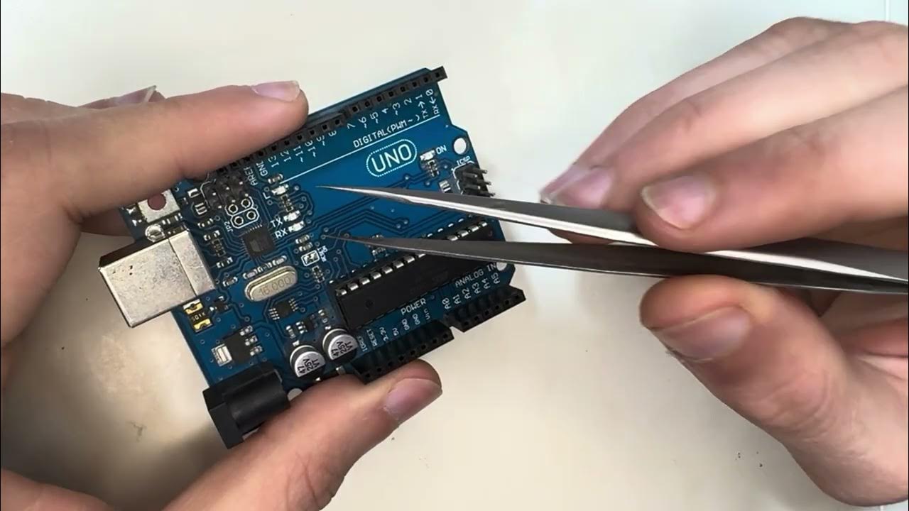 Explaining arduino board components - شرح مكونات بوردة الاردوينو - YouTube