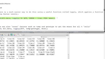 Introduction to Programming in R part 9: the family of apply functions