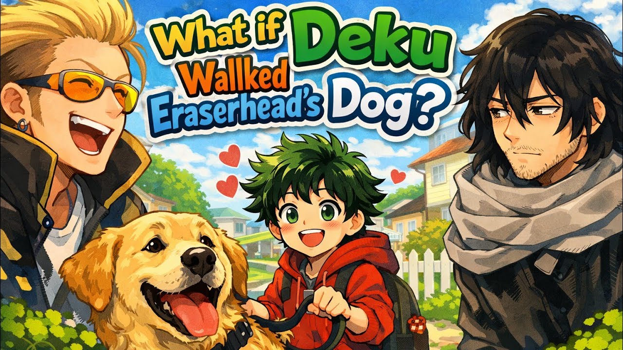 What if Deku Walked Eraserhead's Dog?