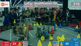 2018 VRC Arts Q181 - 6007X 3946W vs 1814D 9060C - 76 to 114