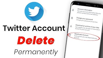 Permanently Delete Twitter Account | How to Delete Twitter Account Permanently | delete twitter 2023
