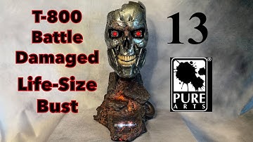 Pure Arts Terminator 2 T-800 Battle Damaged Life-Size Bust Review