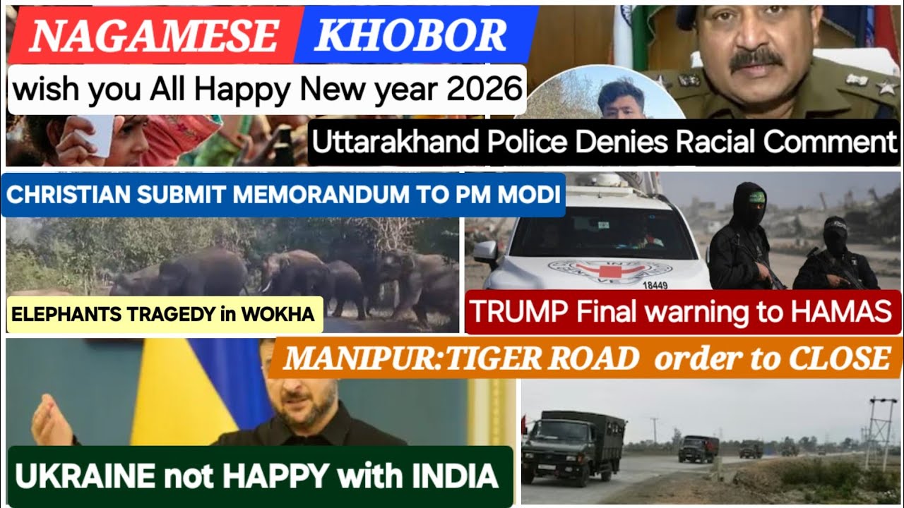 NAGAMESE NEWS 1 JAN 2026 LATEST KHOBOR 
