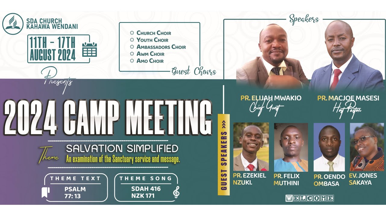 Camp Meeting Day 2: Salvation Simplified - 12th Aug 2024 - YouTube