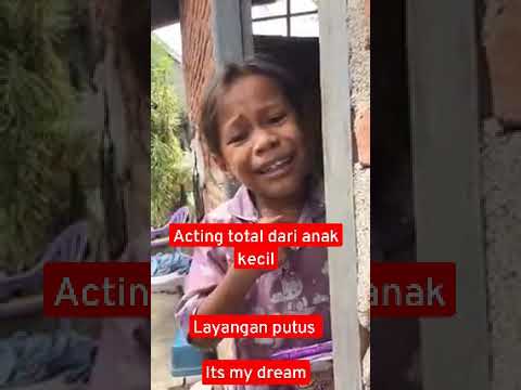 bocil viral acting totalitas layangan putus #lidya nadira #layangan putus #its my dream,not her