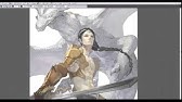 カード絵師の仕事 掲載の表紙イラスト製作過程です ０１ Youtube
