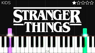 Kids from ‘Stranger Things’ | EASY Piano Tutorial