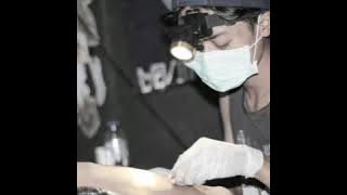 In Action,Tattoo skull by Angga Tattoo