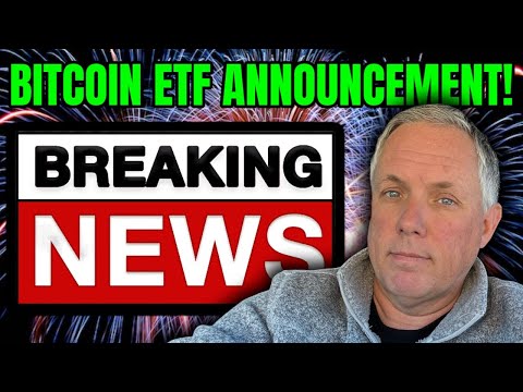 BREAKING BITCOIN ETF NEWS! FIND OUT EXACTLY WHEN WE WILL GET BITCOIN ETF DECISION!