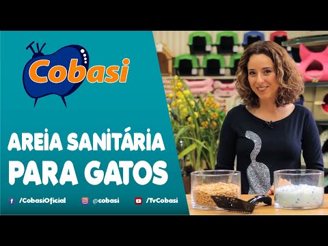 Areia Sanitária para Gatos