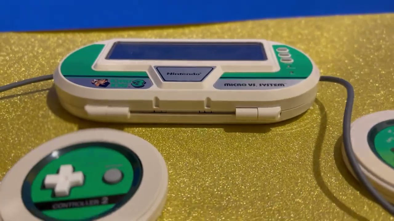 DONKEY KONG 3, NINTENDO GAME AND WATCH, MICRO VS SYSTEM, 1983