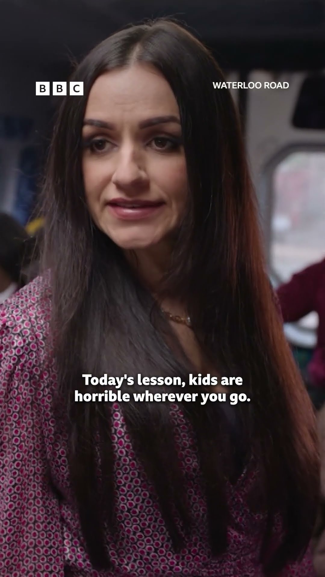 Grammar School TRASH the Waterloo Road School Bus ??  - BBC
