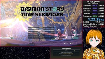 Digimon Story: Time Stranger any% (Story) Speedrun - 4:22:29 (WR)