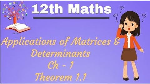 BST - Fun to Learn - 12th Maths | Chapter 1 || Theorem 1.1
