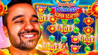 COMPREI 10 BÔNUS DE *2000 REAIS* NO STARLIGHT PRINCESS SUPER SCATTER E ME SURPREENDI...