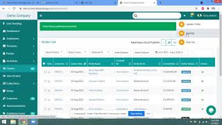 Field Force Tracker Software |  Delta Sales App | Creating Dynamic Order Status screenshot 2