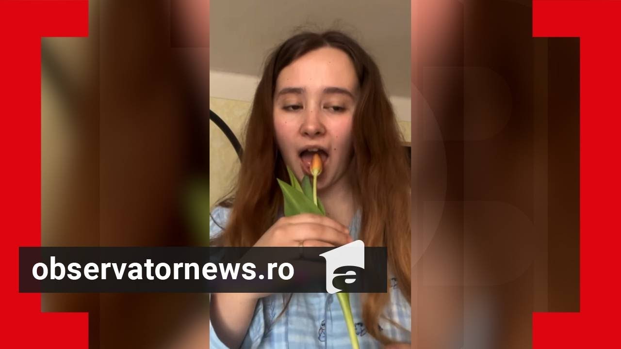 Şi-a sacrificat sănătatea pentru like-uri pe TikTok. Ce a păţit Maria după ce a mâncat lalele