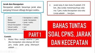 Kumpulan Contoh Soal: Contoh Soal Cpns Jarak Waktu Dan ...