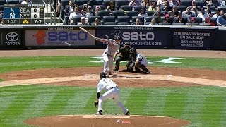 SEA@NYY: Seager plates the first run with a grounder