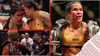 UFC 277 Recap | Nunes DESTROYS Pena | Moreno LiverKick KO | Lewis early Stoppage | Smith Broke Ankle